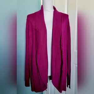 NWT Magenta Cardigan